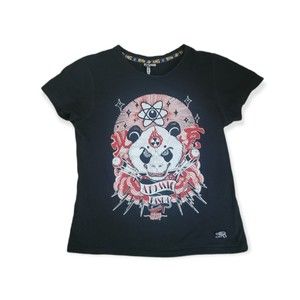 Atomic Panda NoNo Want Tshirt Charcoal Size M 160/84A
